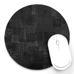 Abstract Art Round Mousepads by ValentinaDesign