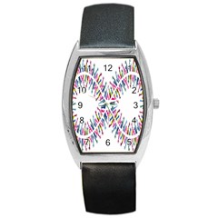 Free Symbol Hands Barrel Style Metal Watch by Mariart