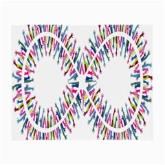 Free Symbol Hands Small Glasses Cloth (2-side) by Mariart