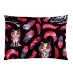 Boho Owl and Feather Pattern Pillow Case 26.62 x18.9  Pillow Case