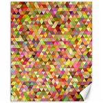 Multicolored Mixcolor Geometric Pattern Canvas 16  x 20   15.75 x19.29  Canvas - 1