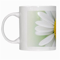 Art Daisy Flower Art Flower Deco White Mugs by Nexatart