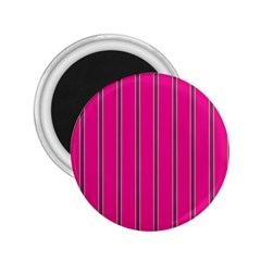 Pink Line Vertical Purple Yellow Fushia 2 25  Magnets by Mariart