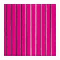 Pink Line Vertical Purple Yellow Fushia Medium Glasses Cloth by Mariart