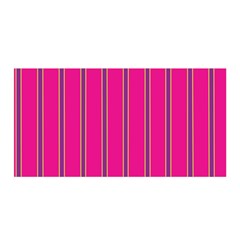 Pink Line Vertical Purple Yellow Fushia Satin Wrap by Mariart