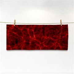 Simulation Red Water Waves Light Cosmetic Storage Cases by Mariart