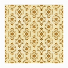 Flower Brown Star Rose Medium Glasses Cloth by Mariart