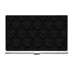 Skin Abstract Wallpaper Dump Black Flower  Wave Chevron Business Card Holders by Mariart