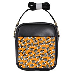 Pattern Halloween  Girls Sling Bags by iCreate