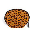 Pattern Halloween Bats  Icreate Accessory Pouches (Small)  Front