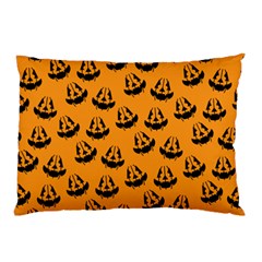 Halloween Jackolantern Pumpkins Icreate Pillow Case by iCreate