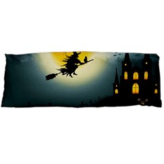 Halloween Landscape Body Pillow Case (dakimakura) by Valentinaart