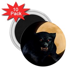 Werewolf 2 25  Magnets (10 Pack)  by Valentinaart