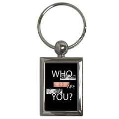 Who Are You Key Chains (rectangle)  by Valentinaart