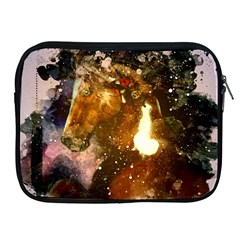 Wonderful Horse In Watercolors Apple Ipad 2/3/4 Zipper Cases by FantasyWorld7