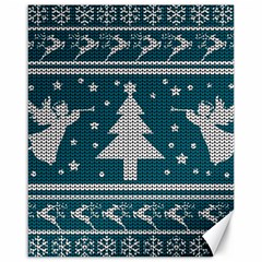 Ugly Christmas Sweater Canvas 16  X 20   by Valentinaart