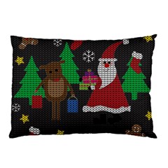 Ugly Christmas Sweater Pillow Case (two Sides) by Valentinaart