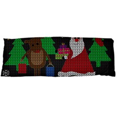 Ugly Christmas Sweater Body Pillow Case (dakimakura) by Valentinaart