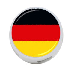 German Flag, Banner Deutschland, Watercolor Painting Art 4-port Usb Hub (one Side) by picsaspassion