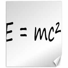 E=mc2 Gravity Formula Physics Canvas 20  X 24   by picsaspassion