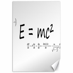 E=mc2 Formula Physics Relativity Canvas 20  X 30   by picsaspassion