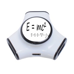 E=mc2 Formula Physics Relativity 3-port Usb Hub by picsaspassion