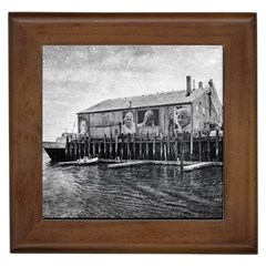 Cape Cod Framed Ceramic Tile by heathergreen