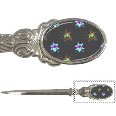 Random Doodle Pattern Star Letter Openers by Mariart