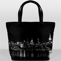 New York Skyline Bucket Bags by Celenk