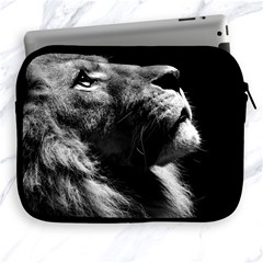 Male Lion Face Apple Ipad 2/3/4 Zipper Cases by Celenk