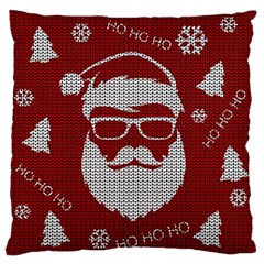 Ugly Christmas Sweater Standard Flano Cushion Case (two Sides) by Valentinaart