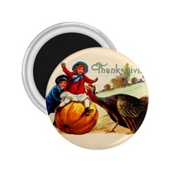 Vintage Thanksgiving 2 25  Magnets by Valentinaart