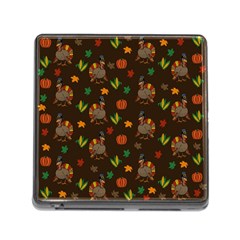 Thanksgiving Turkey  Memory Card Reader (square) by Valentinaart