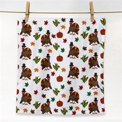 Thanksgiving Turkey  Face Towel by Valentinaart