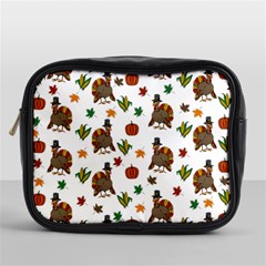 Thanksgiving Turkey  Mini Toiletries Bags by Valentinaart