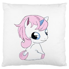 Baby Unicorn Standard Flano Cushion Case (two Sides) by Valentinaart