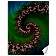 Benthic Saltlife Fractal Tribute For Reef Divers Canvas 36  X 48   by jayaprime