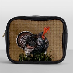 Thanksgiving Turkey Mini Toiletries Bags by Valentinaart