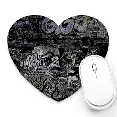 Graffiti Heart Mousepads by ValentinaDesign