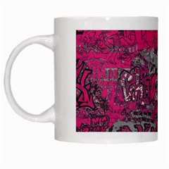 Graffiti White Mugs by ValentinaDesign