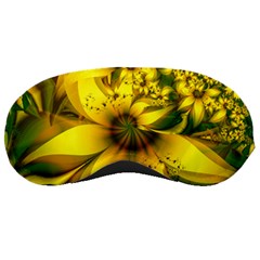 Beautiful Yellow-green Meadow Of Daffodil Flowers Sleeping Masks by jayaprime