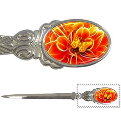 Arrangement Butterfly Aesthetics Orange Background Letter Openers by Celenk