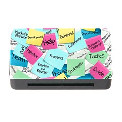 Stickies Post It List Business Memory Card Reader With Cf by Celenk