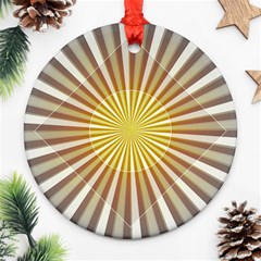 Abstract Art Modern Abstract Ornament (round) by Celenk