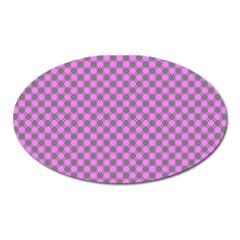 Pattern Oval Magnet by gasi