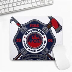 Hamburg, Minn Fire Dept Large Mousepads by Bigfootshirtshop