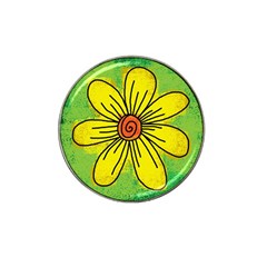 Flower Cartoon Painting Painted Hat Clip Ball Marker (10 Pack) by Celenk