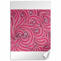 Pattern Doodle Design Drawing Canvas 12  X 18   by Celenk