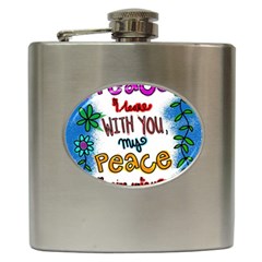 Christian Christianity Religion Hip Flask (6 Oz) by Celenk