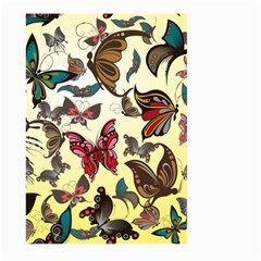 Colorful Butterflies Large Garden Flag (two Sides) by allthingseveryone